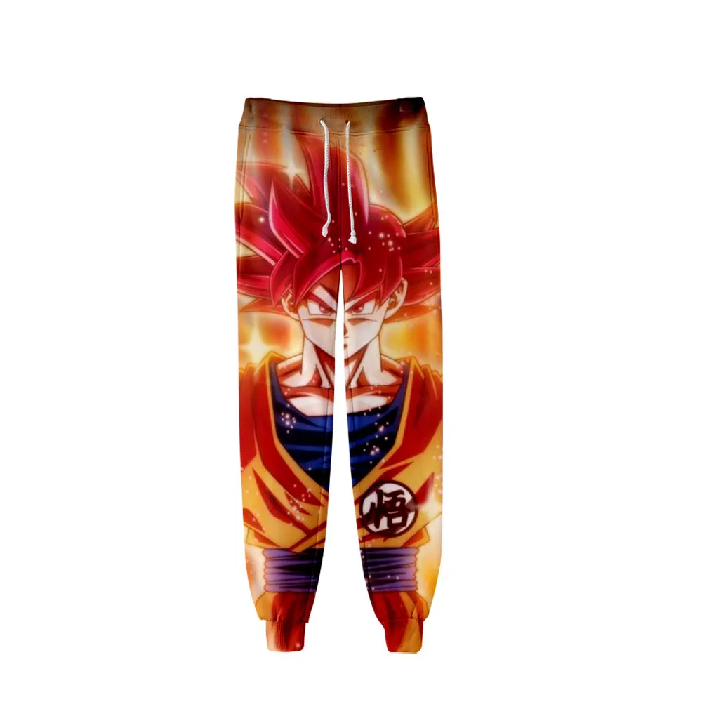 Спортивные штаны с 3D принтом Dragon Ball Goku, модные штаны для бега с аниме, повседневные теплые спортивные штаны, уличная одежда для мужчин/женщин, брюки