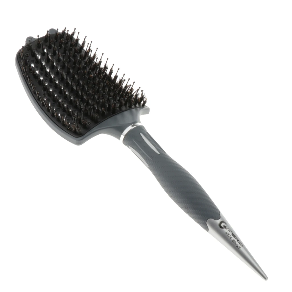 

Detangling Massage Comb Nylon Rat Tail Large Curling Paddle Brush for Detangling Volumizing Blow Drying Hair Styling Tools