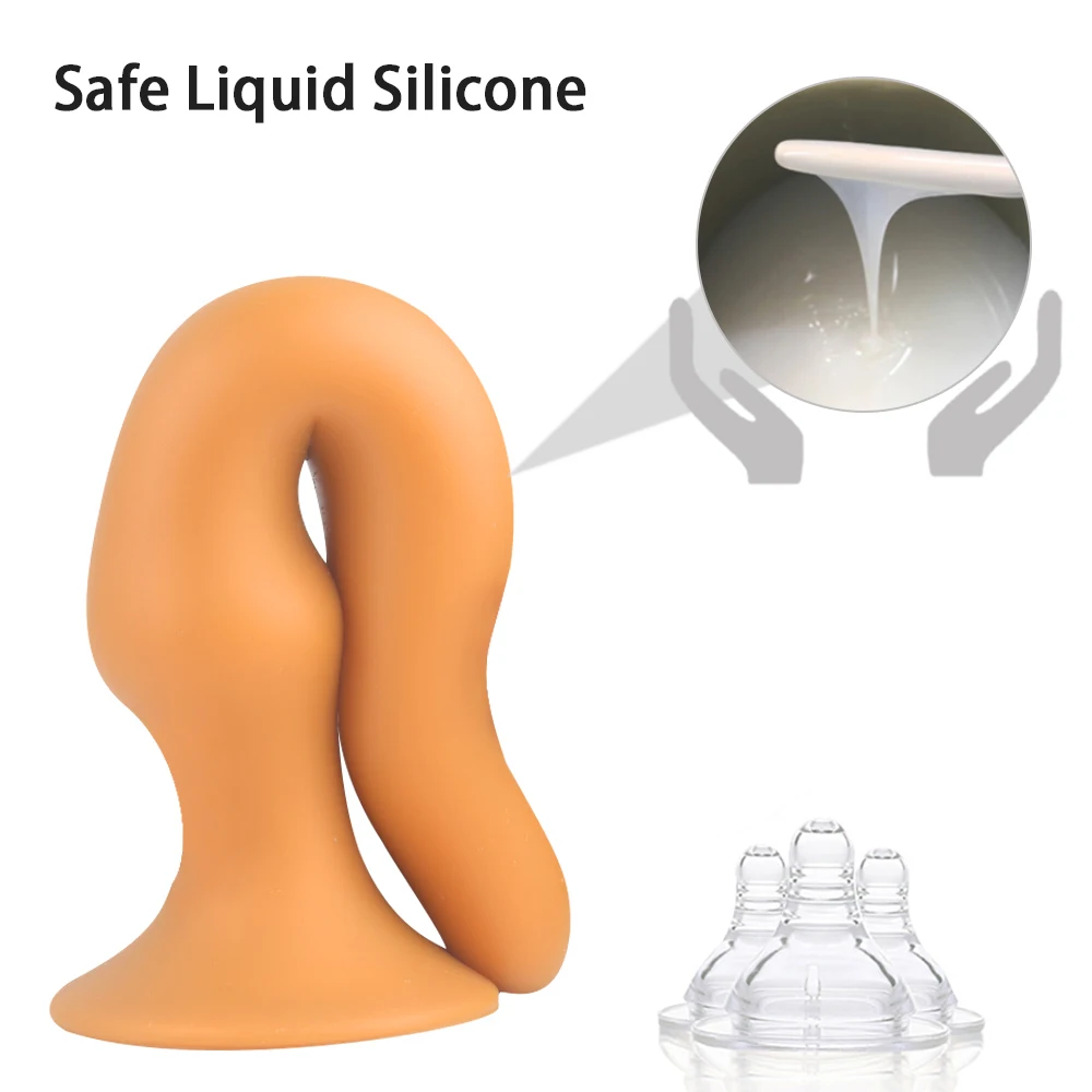 Langer Suer-Analdildo aus Silikon, riesiger weicher Butt Plug, erotisches Sexspielzeug für Erwachsene, für Frauen und Männer, Anus-Dilatator, großer Anal_voghion.com