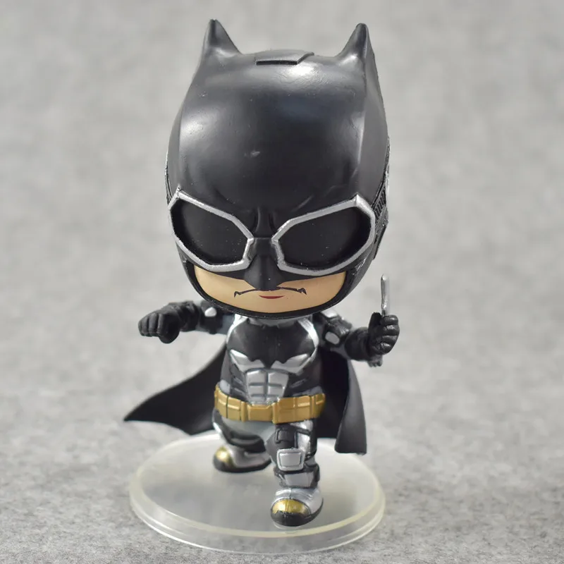 

Cute 6-Justice League Bag Wonder Woman Flash Batman Superman Poseidon Garage Kit Model