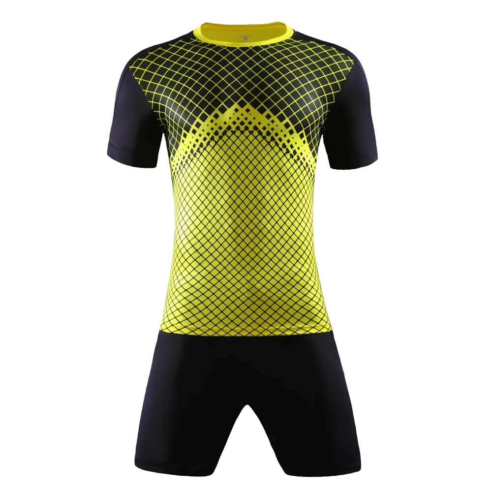 DIY, Футбольная форма для взрослых, одежда для тренировок, футбольные майки, Costom, спортивный костюм, майки, футбольный комплект, survetement, футбол - Цвет: Yellow