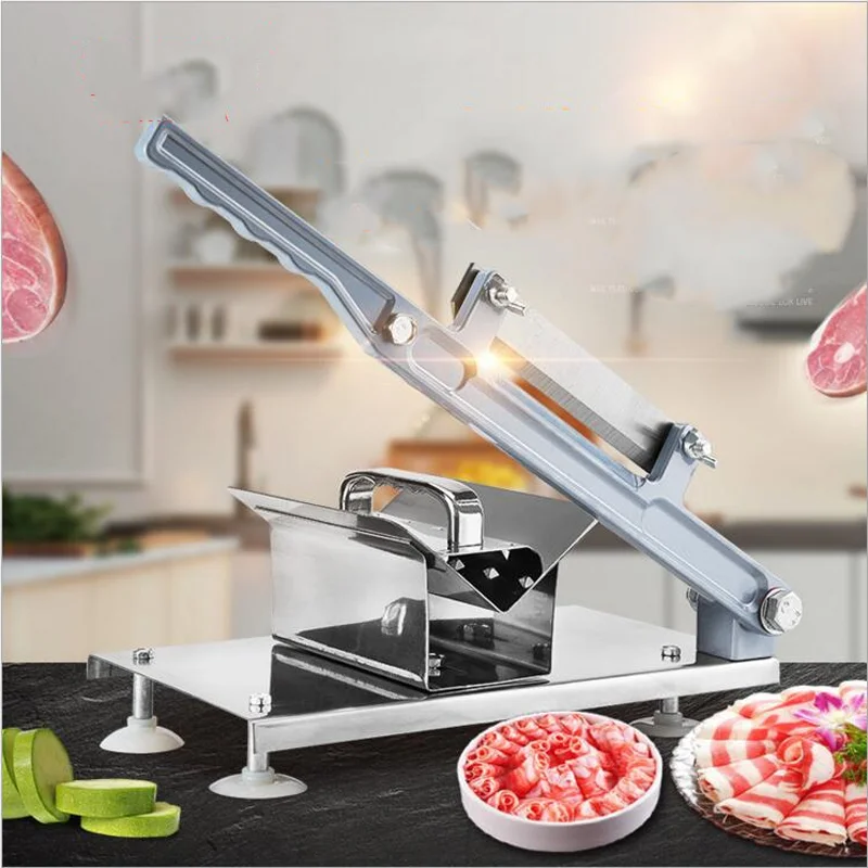 BETOHE Мясорубка ручная ломтерезка коммерческий дом ягненка свернутое мясо