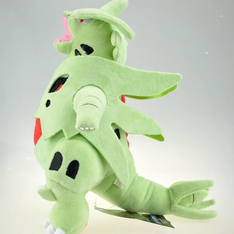 Takara Tomy Pokemon Soft Animal Monster Tyranitar Plush Doll Toy for Children Birthday Christmas Gifts