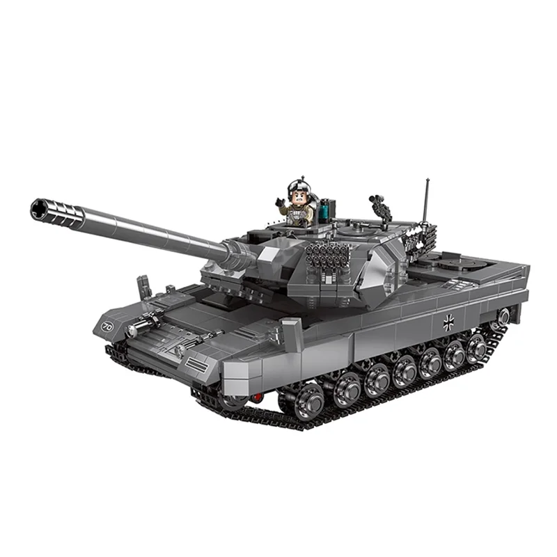 XINGBAO 1426 шт. леопард 2 Основной боевой танк модель строительные блоки Совместимые военные WW2 армейский солдат Бикс Игрушки для мальчиков