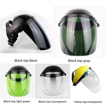 

Safety Face Shield Clear Visor Full Cover Eye Protection Grinding Welding Face Cover Supply 27*22cm New Arrival