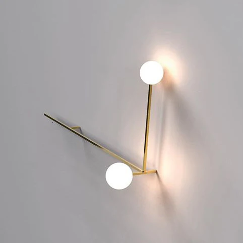 

Modern LED Wall Lamp Designer Lighting Aluminium Living Bed Room Stairs Hotel Engineering Wall Scones