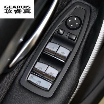 

For BMW F30 F34 F32 3 4 Series GT door armrest panel accessories window glass lift switch button cover sticker