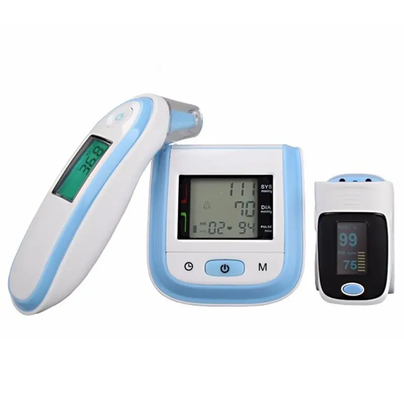 

LED Pulse Oximeters Baby Thermometer Wrist Blood Pressure Monitor Thermometr
