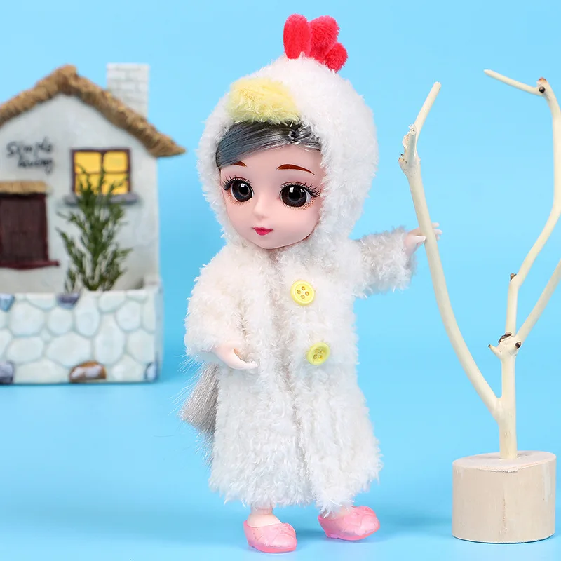 Новинка кукла Ob11 16 см BJD одежда наряды куклы Модный милый комплект одежды с