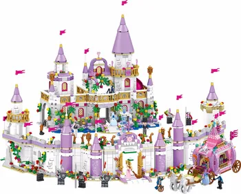 

Friends Princess Windsors Castle Girl Series Assembled Building Blocks DIY Model Compatible Lepining Sets Kids Toys Gift