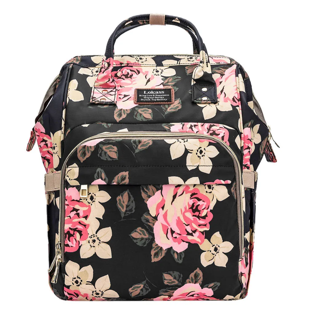 

New Mummy Backpack Zipper Large Capacity Travel Maternity Bag Diaper Baby Bag Multifunctional Nursing Bag Backpack Baby Care