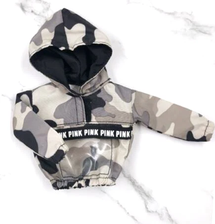 hoodie Кукольная одежда, классные ветровки с длинными рукавами для OB24, azone, 1/6bjd, Blyth брюки для кукла 1/6 аксессуары - Цвет: hoodie