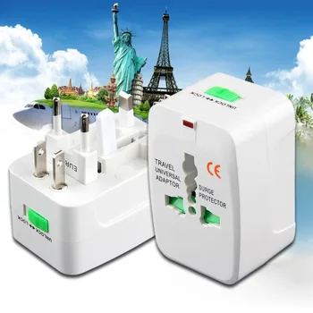 

Universal Portable Travel Adapter Plug Socket Converter Multifunctional All In 1 Travel Electrical Power Adapter Plug