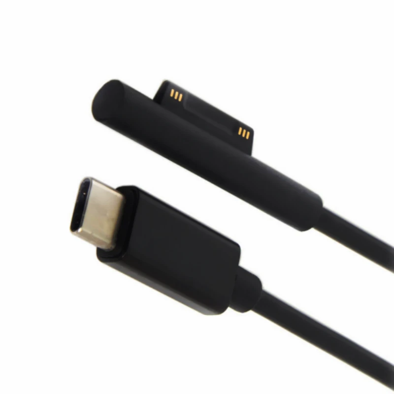 Тип usb C Питание Зарядное устройство кабель зарядного устройства Шнур для microsoft Surface Pro 6/5/4/3 Go Книга 15V зарядка PD