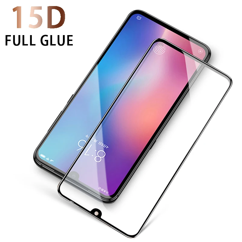 15D полностью проклеенное закаленное стекло для Xiaomi mi 9 Pro 9se защита экрана Защитное