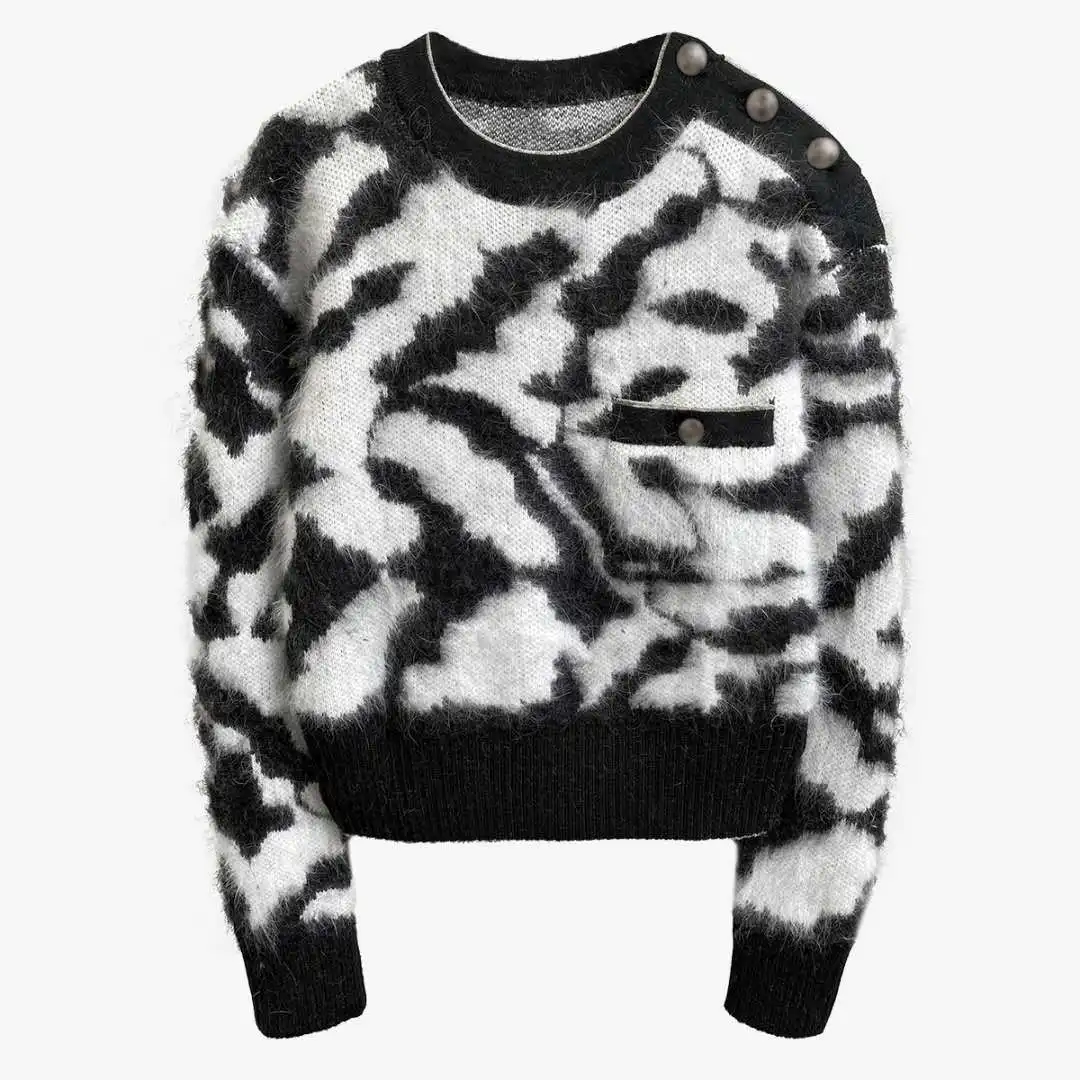 

New style loose and lazy Plush sweater in autumn and winter