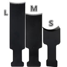 Hairdressing Hair Brush Dispensing Salon Hair Coloring Dyeing Applicator Pick Color Board Hair Styling Tool Comb Coloring Tint