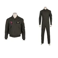 Top Gun Maverick пилот, куртки, комбинезоны косплейный костюм в стиле милитари Том Круз костюмы косплей