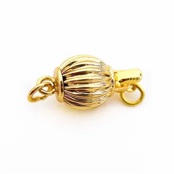 

Copper Gold Plated Cubic Zirconia Fastener Clasp Hooks Connectors Accessories For DIY Necklace&Bracelet Chain Jewelry Making
