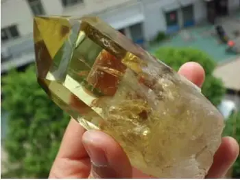 

NATURAL CITRINE QUARTZ CRYSTAL POINT HEALING China