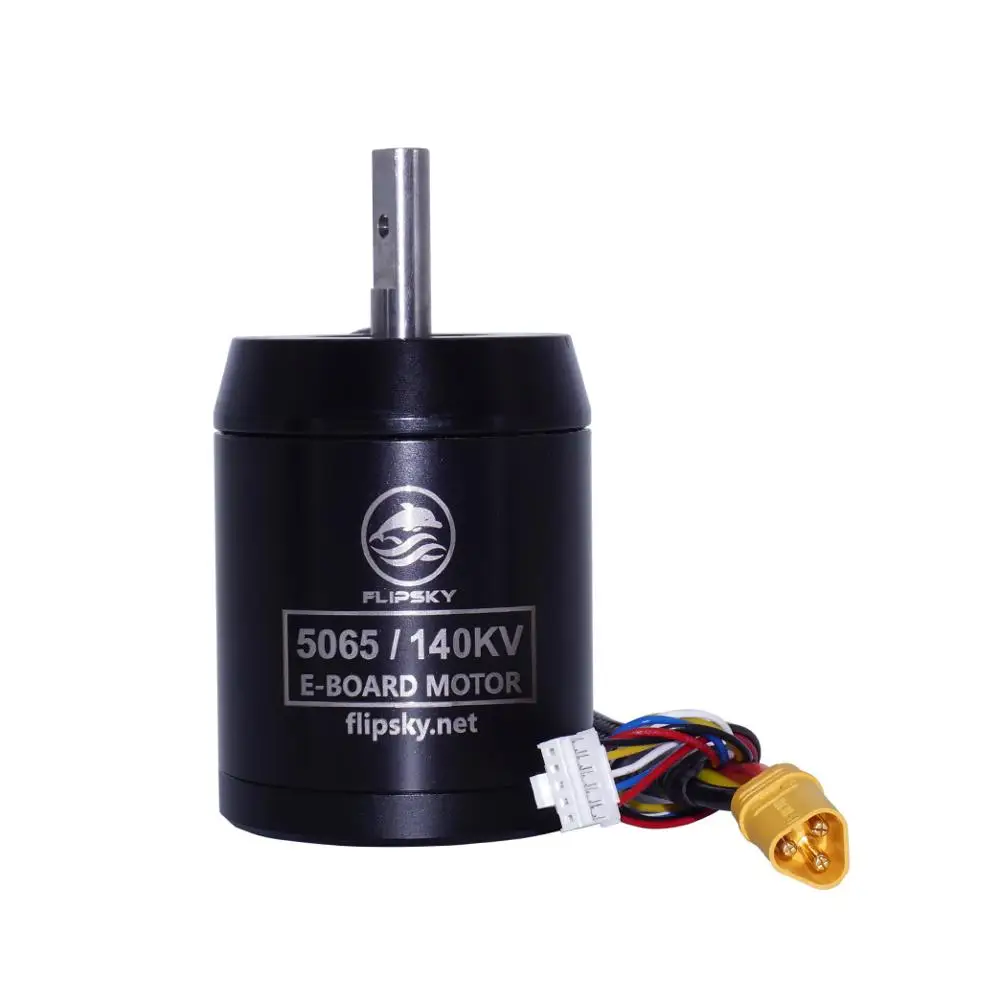 Flipsky Sensored бесщеточный мотор с 8 мм D шкив BLDC H5065 140KV 1200W для электрического скейтборда/качающаяся автомашина