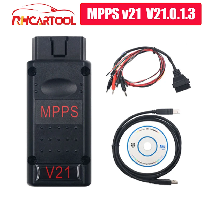 OBD2 автомобильный MPPS V21 ECU чип тюнинг инструмент для EDC15 EDC16 EDC17 Inkl Checksum Lastest версия