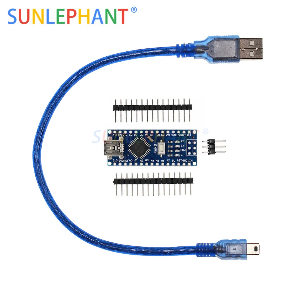 Nano Mini USB с Загрузчиком совместимый контроллер V3.0 для драйвера CH340 16 МГц