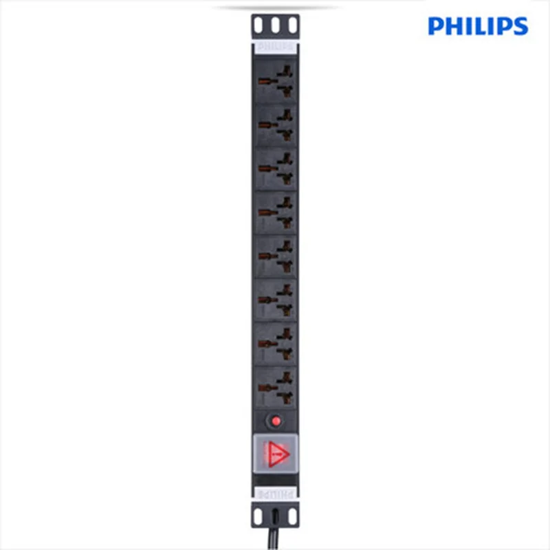 Philips 1831A восемь бита для отверстия 3 м восстановление защита от перегрузки PDU Оборудование Шкаф розетка коммутационная панель монтажная плата
