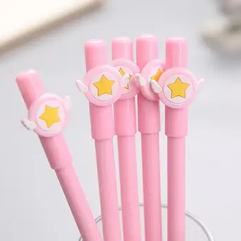 

Pink Magic Stick Black Ink Pen Kawaii Kid School Office Supply Stationery Gift A