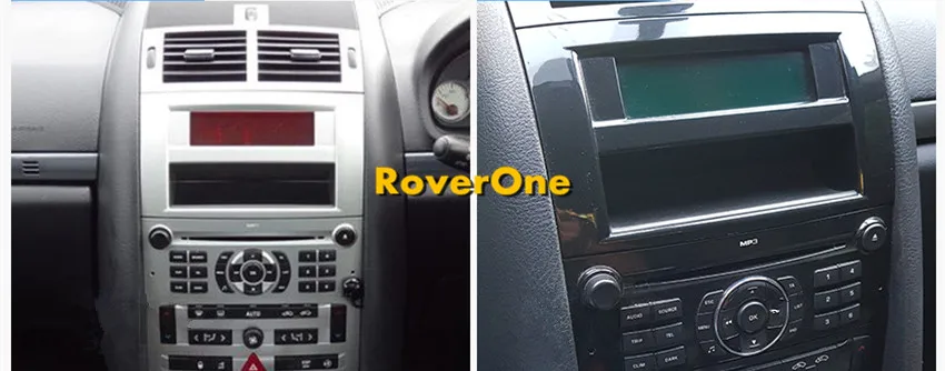 Perfect RoverOne Android 9.0 Car Multimedia Player For Peugeot 407 2004-2010 Radio Stereo DVD GPS Navigation For Peugeot 407 Head Unit 2