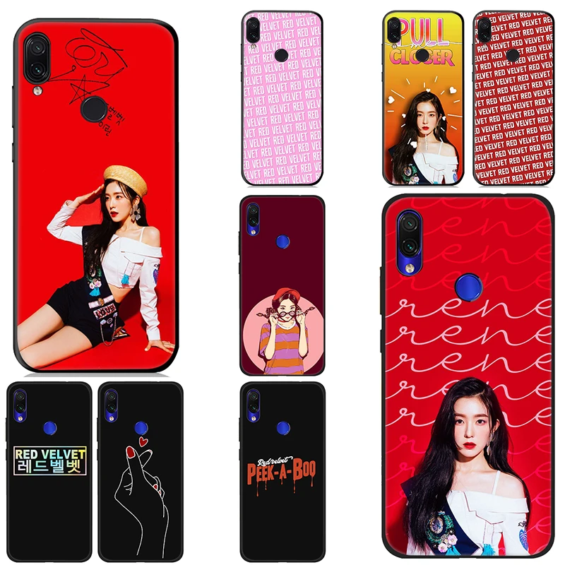 IYICAO красный бархатный мягкий чехол для Xiaomi Redmi Note 8 7 6 5 Pro 5A 4X Мягкий Силиконовый