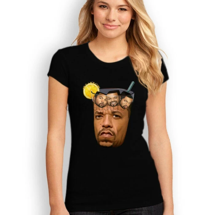 Ice Tea With Ice Cubes Rapper T Shirt 