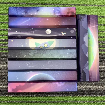 

1 piece 5 sides dye sublimation PBT keycap mechanical keyboard spacebar space key cap 6.25U Sakura Cherry profile