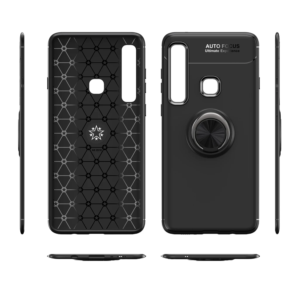 Силиконовый чехол для samsung Galaxy A7 A9 A6 плюс A9S A8S магнит подставка чехол для samsung Galaxi 7 9 6 A750 A920