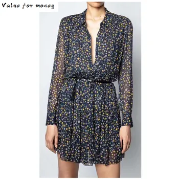 

new 2020zv color star print series long and short dress wholesale