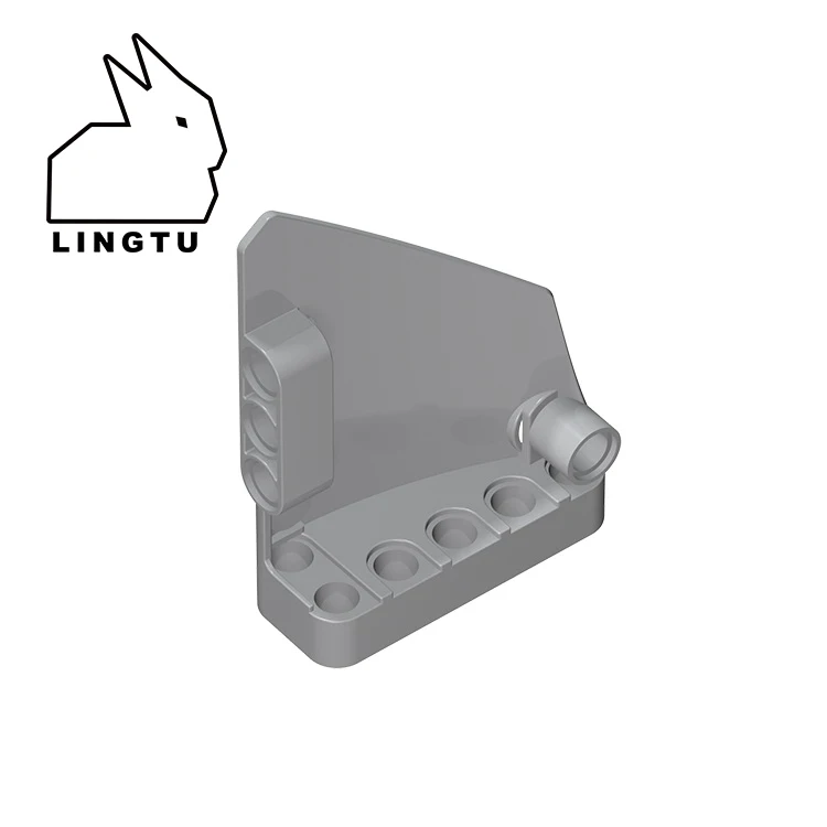 LINGTU строительный блок для бренда 64394 5x7 Technic панель обтекателя#13 длинная Гладкая сторона Развивающие детские игрушки Nanoblock - Цвет: 194