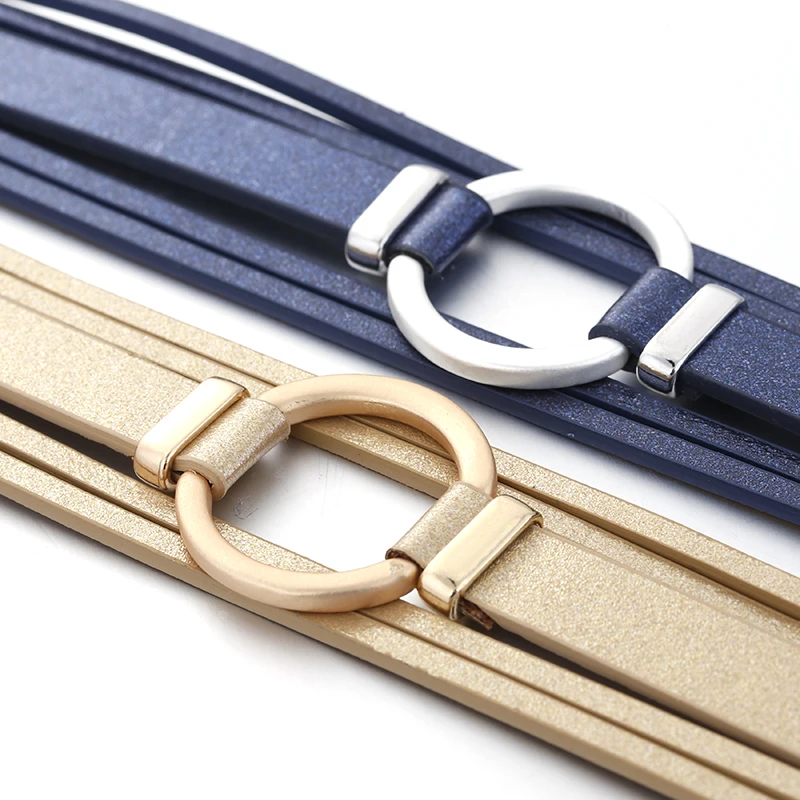 E190096P圆圈多层皮手镯1 (1)