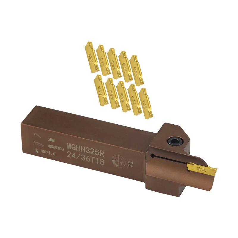 Mghh325r Spring Steel End Face Groove Cutter 24/36 48/60 75/100 100/200