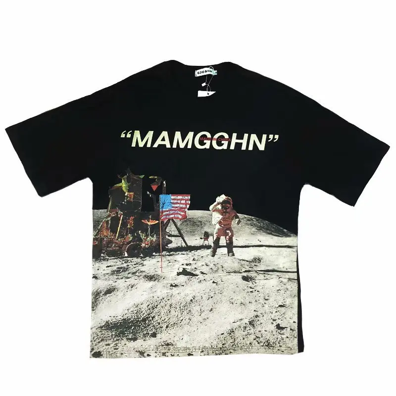 Printed Short Sleeve T-shirt for Loose Hip-hop Couple Half Sleeve Summer Printed Short Sleeve T-shirt for Loose Hip-hop Couple Half Sleeve Summer