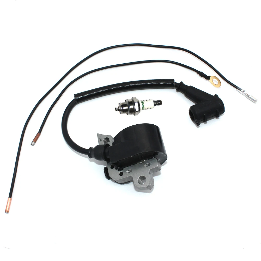 Ignition Coil with Spark Plug for Stihl MS460 MS460R MS460RZ MS460M MS460W MS460Z MS650 MS650R MS660 MS660W MS660M 046 064 066