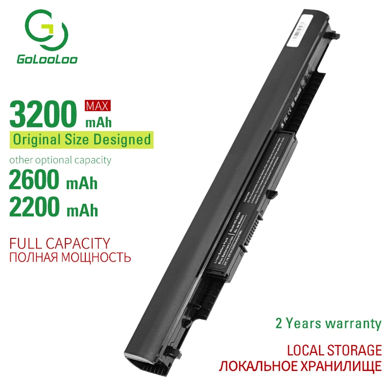 Golooloo 4 клетки Аккумулятор для ноутбука Hp 240 245 250 255 G4 ноутбук ПК Pavilion 14-ac0XX ac1xx af0XX ad1XX