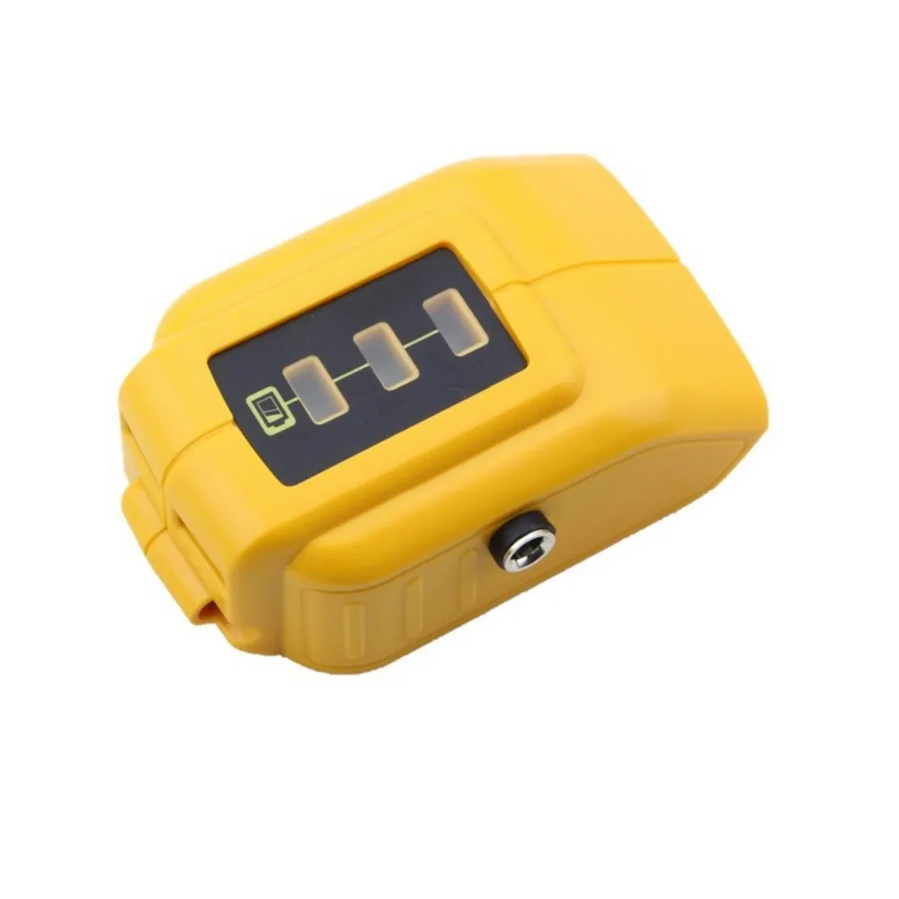 USB разъем питания USB устройство зарядки адаптер DC 9 в 12 В для Milwaukee 18 в M18 для DEWALT 14,4 В 20 в литий-ионный аккумулятор DCB091