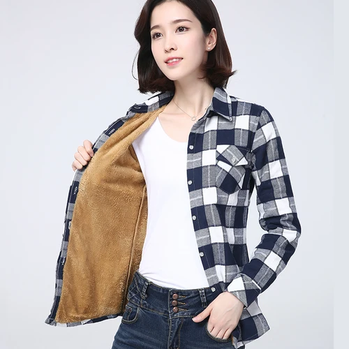 이렇게 저렴하게? 가을과 겨울이 좋아지는 여성용 격자 무늬 셔츠 코트 추천