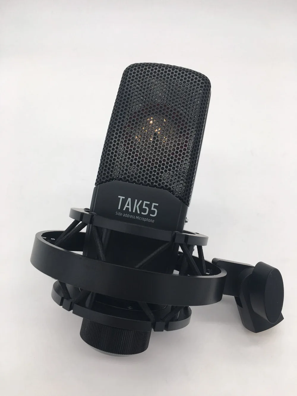 Takstar TAK55 Высокое качество Профессиональный двойной Позолоченные Мембранный Микрофон для записи Фотофон на заказ для студийной фотосъемки, вещания, для выступления