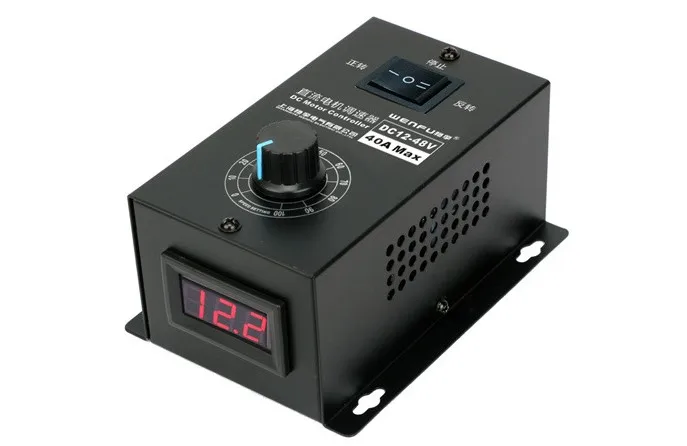 Regulador de Velocidade do Motor Display Digital dc Ajustável Controlador Pwm 12v 24v 48v 60v 72v 90v 1000w Reversível 6-90v 40a 0100%