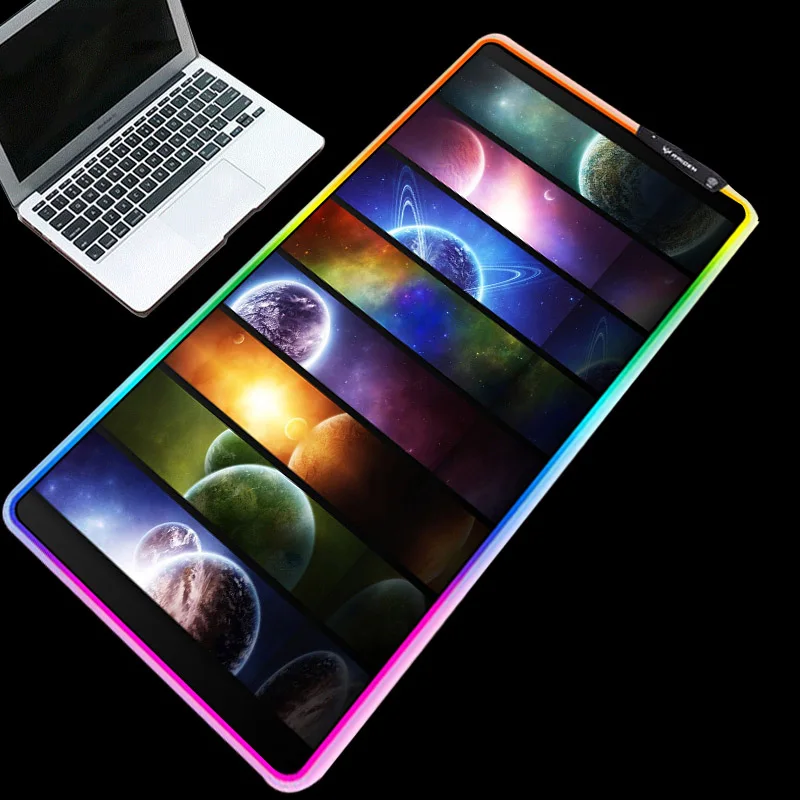 

Mairuige Planet series usb rbg mouse pad pc computer notebook essential keyboard pad high quality led lighting