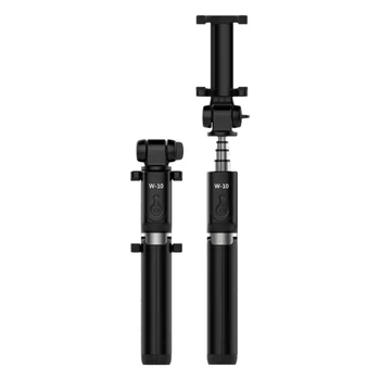 

W10 Tripod Selfie Stick Adjustable Telescopic Folding Tripod Mobile Wireless Bluetooth Selfie Stick