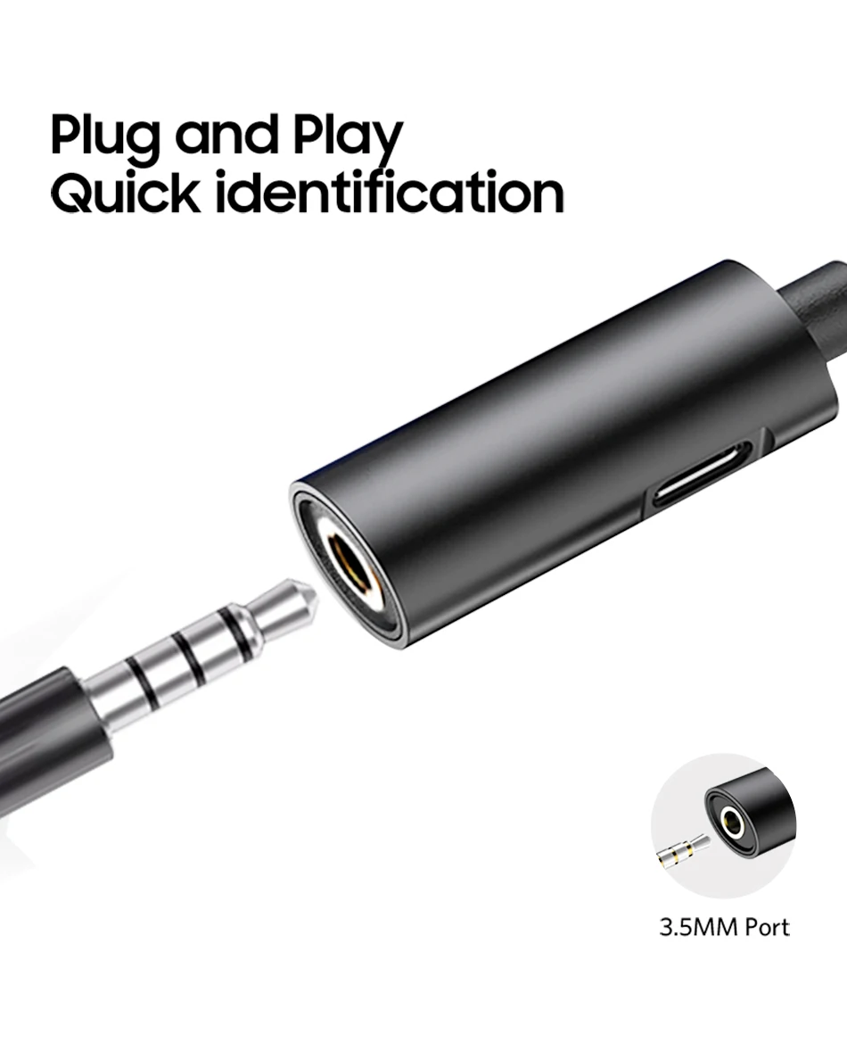 !ACCEZZ Lighting Phone Aux Adapter For iphone 8 Plus X  XR 11 Pro XS Max 3.5mm Jack Earphone Listening Charging 2 in 1 Connector (7)