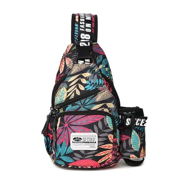 

Men Chest Pack Leisure Travel Sling Bag Brand Oxford Shoulder Chest Crossbody Sling Bag Pack for Men Women Girls Boys Fashion