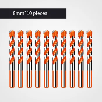 

Workshop Triangle Shank Drill Bits Glass Porcelain Power Tool Equipment 6-12mm